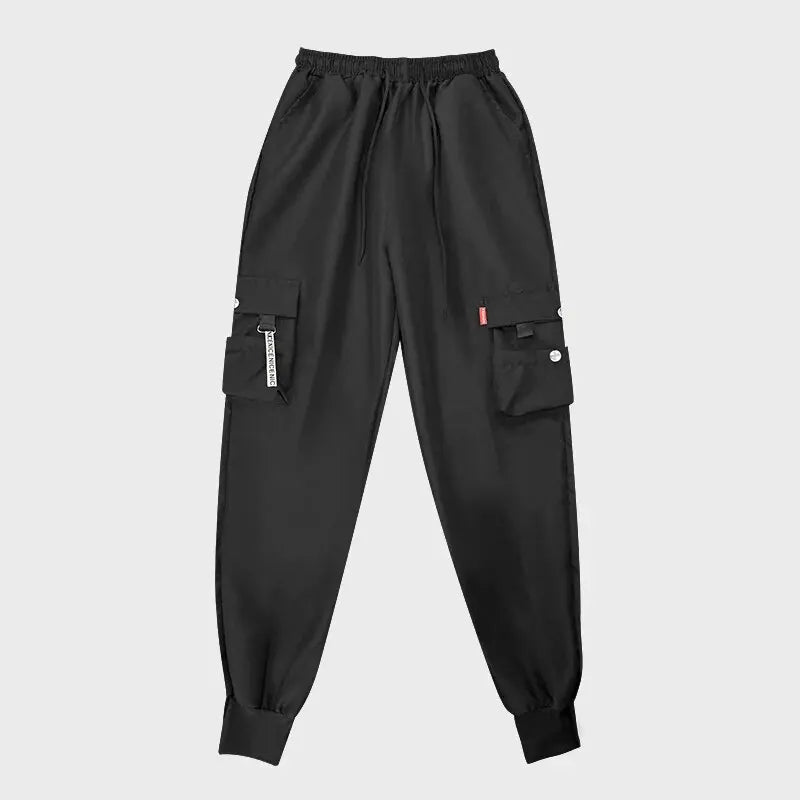 Drawstring cargo pants